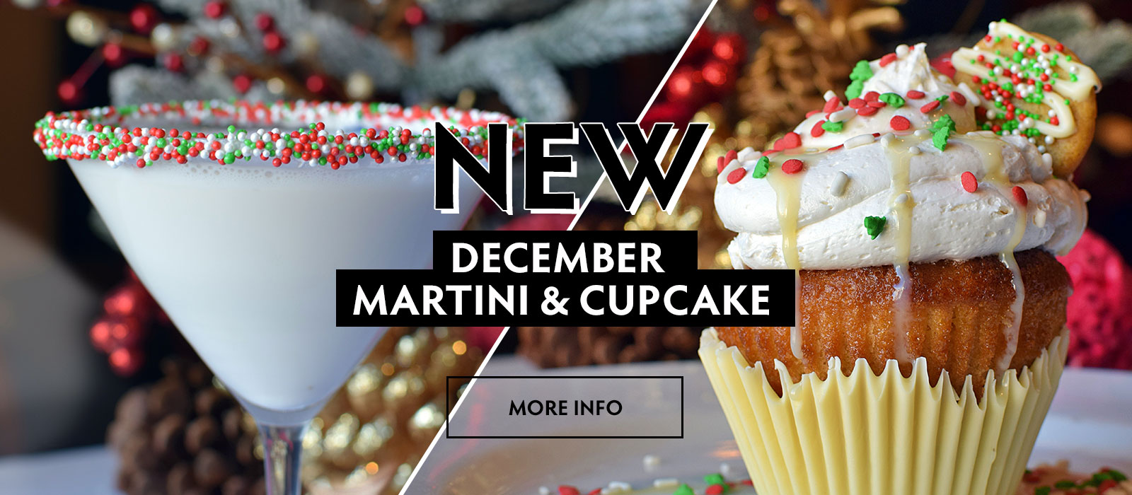 Martini and Cupcake of the Month at Copper Door