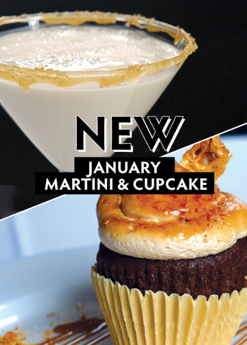 Cupcake & Martini of the Month