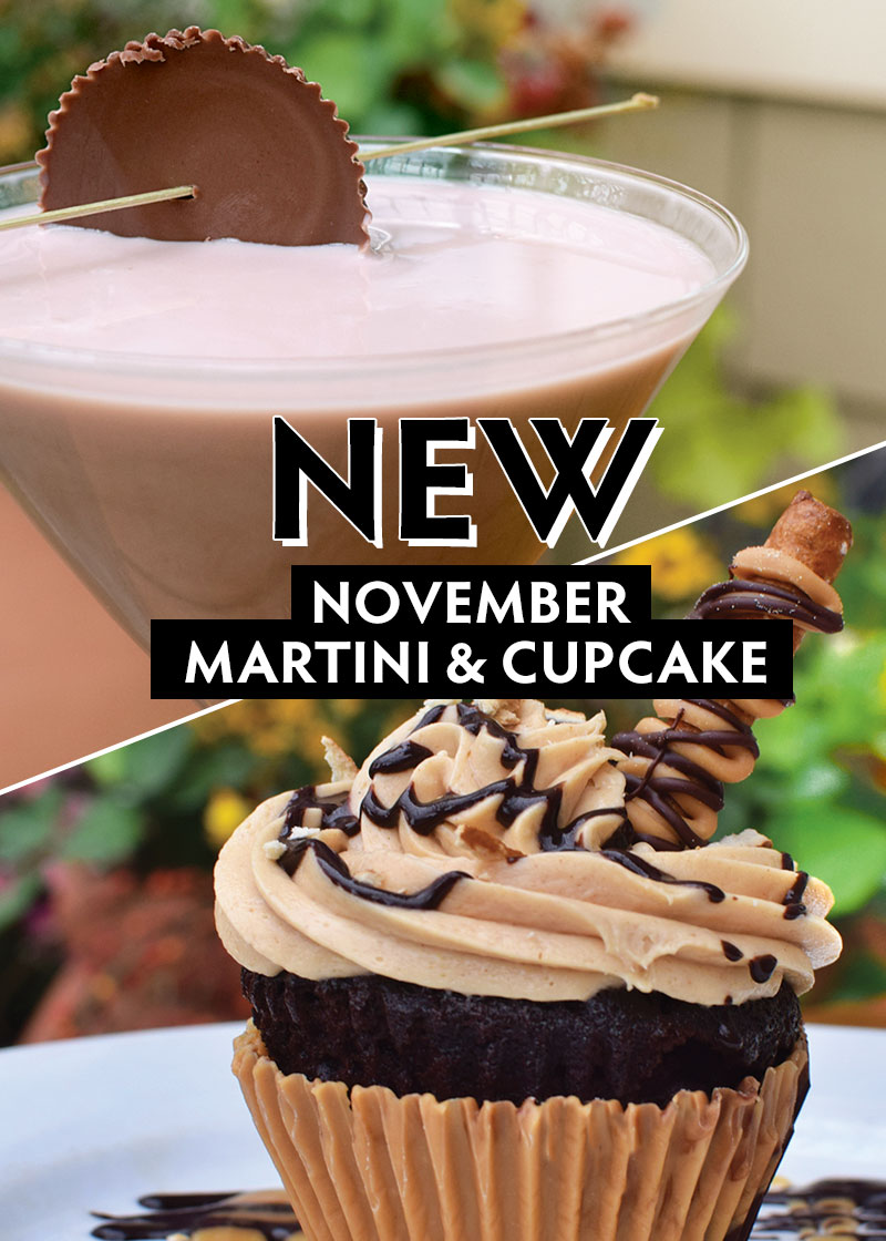 November Martini & Cupcake