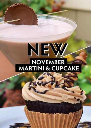 Cupcake & Martini of the Month